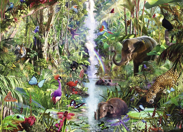 Produktbild Ravensburger Dschungel Tiere (9000 Teile)