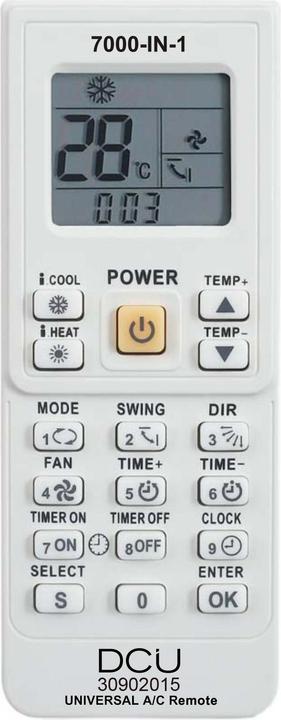 Actual product image DCU Tecnologic 30902015 (Universal remote control, Radio Frequency (RF))