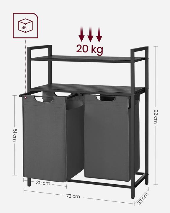 Immagine prodotto Vasagle Laundry (92 l)