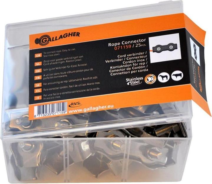 Image du produit Gallagher Connecteur cordon inox