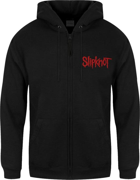 Immagine prodotto Slipknot Felpa con cappuccio a zip con denti da teschio per adulti (M)