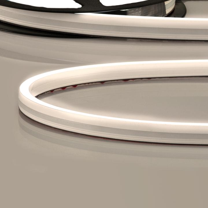 Produktbild Isoled LED NEON930 Flexband B08H12, 24V DC, 12W, IP67, 3000K, 5m Rolle, 140 LED/m, inkl. Montageclip (500 cm)