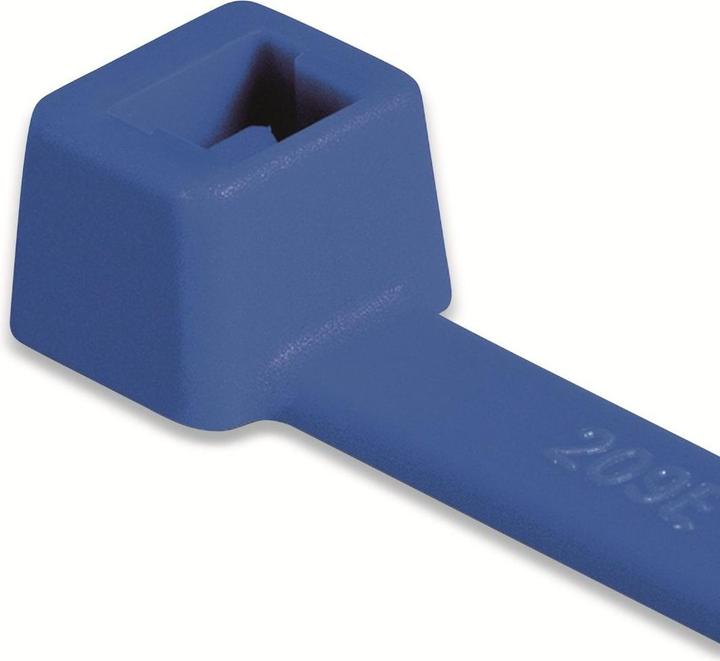 Actual product image HellermannTyton T80R-N66-BU-C1 (Plastic cable ties, 210 mm, 100 pcs.)