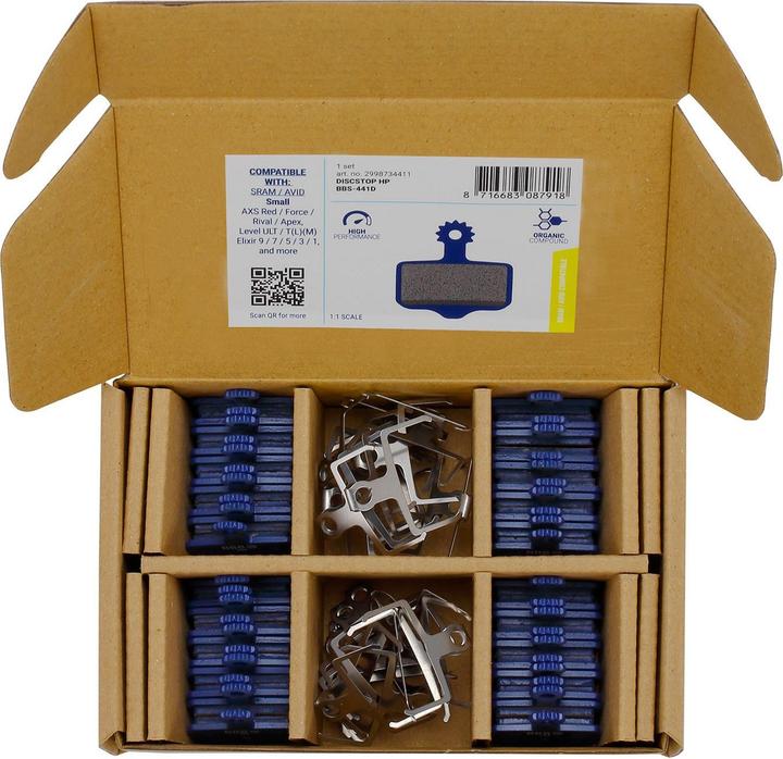 Produktbild BBB Discbelag Avid Elixir, SramXX/X0 (Avid, SRAM, Trickstuff, Organisch (Resin))