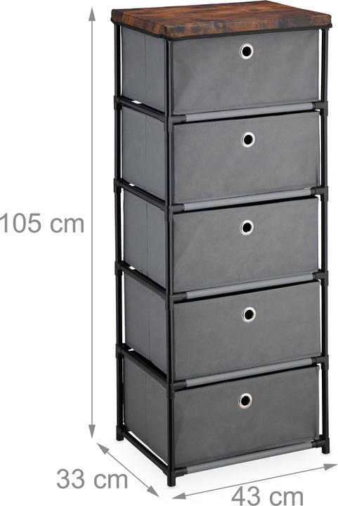 Produktbild Relaxdays Kommode