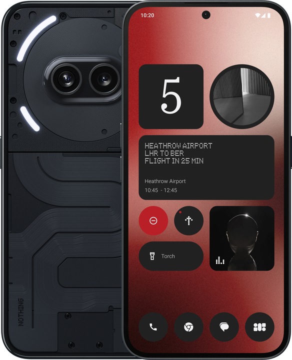 Produktbild Nothing Phone (2a) (256 GB, Schwarz, 6.70", Dual SIM, 50 Mpx, 5G)