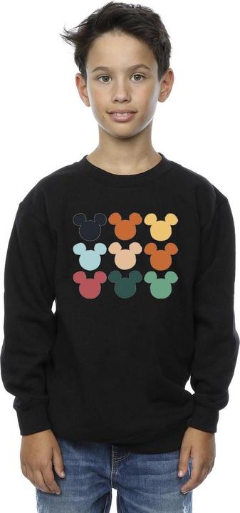 Produktbild Disney Mickey Mouse Heads Square Sweatshirt Jungen (152, 158)