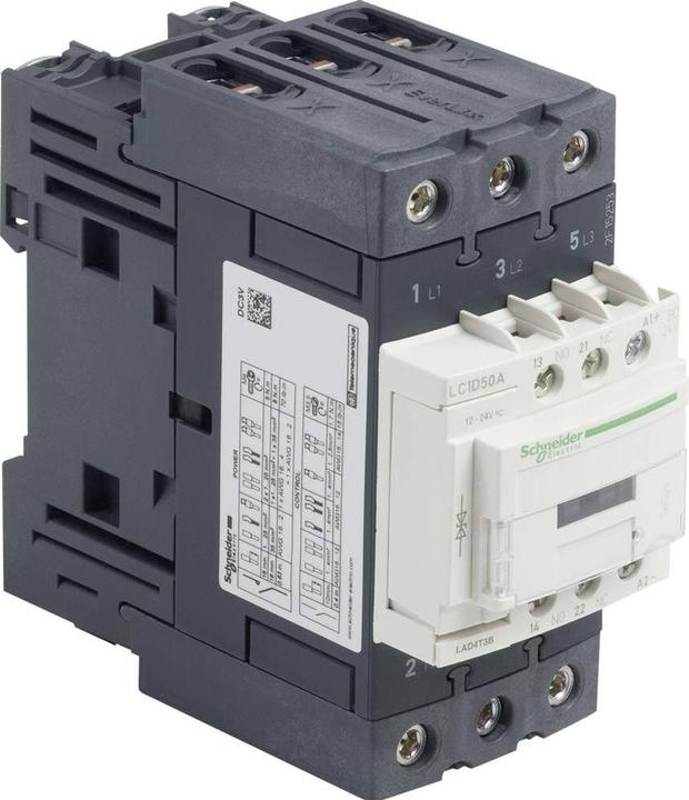 Produktbild Schneider Electric Schütz 3-polig AC3 440V 50A BOB 24Vdc