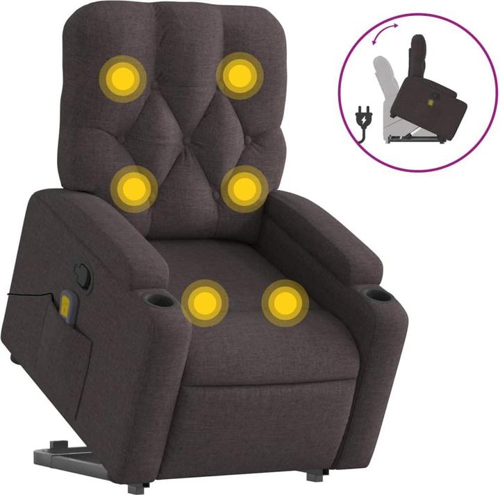 Produktbild vidaXL Massagesessel mit Aufstehhilfe