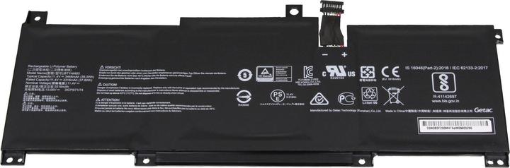 Actual product image MSI S9N-0B3F200-M47 (3 cubicles, 3448 mAh)