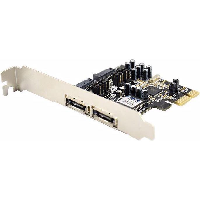 MicroConnect MC-PCIE-SATAII6G Schnittstellenkarte/Adapter SATA Eingebaut, Netzwerkkabel