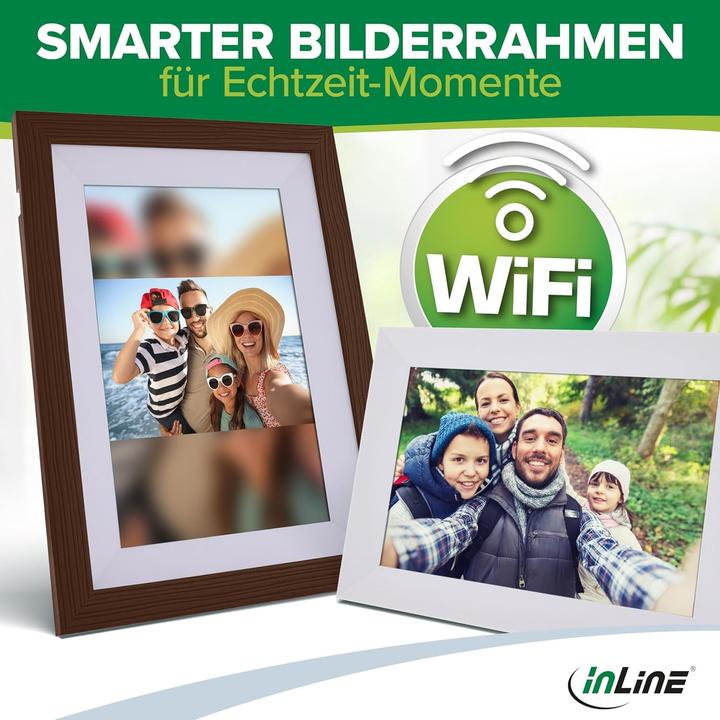 Image du produit InLine cadre photo numérique WiFi WiFRAME 2 (10.10")