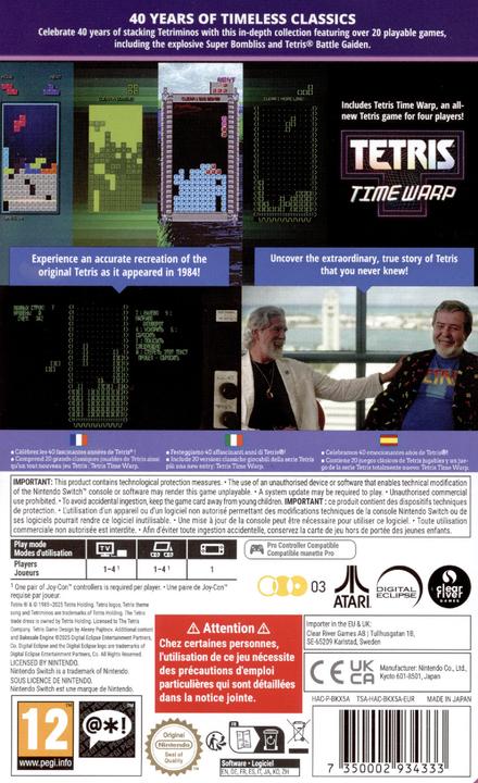 Immagine prodotto Clear River Games Tetris Forever (Switch, EN, ES, FR, IT)