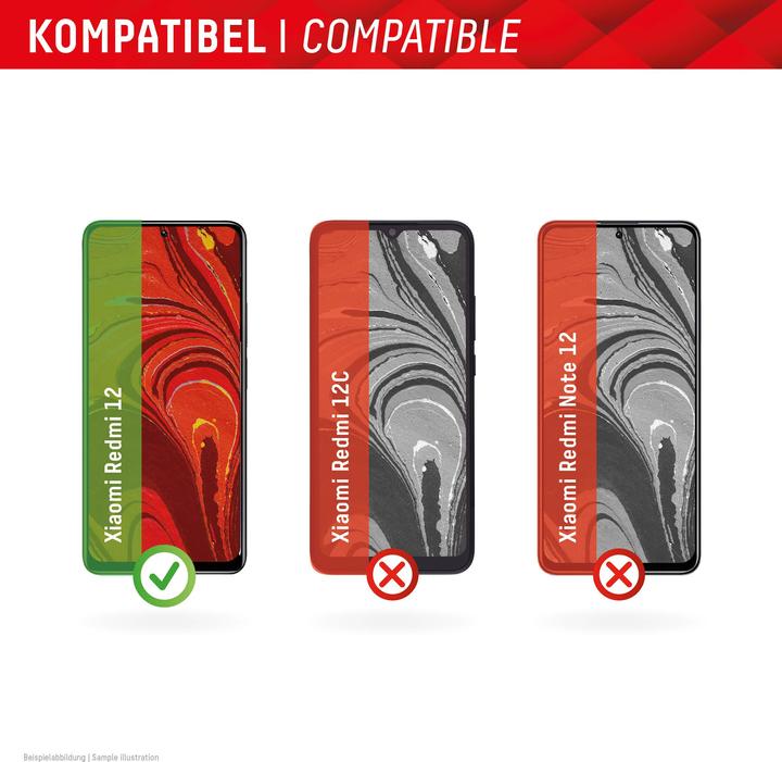 Produktbild Displex Smart Glass (1 Stück, Xiaomi Redmi 12, Xiaomi Poco M6, Xiaomi Redmi 13, Xiaomi Redmi 12 5G)
