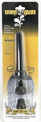 Actual product image Boneyard Skwert 5 Piece Enema Kit / Black