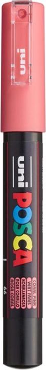 Actual product image Posca Marker PC-1M round tip (Coral Pink, 0.70 mm, 1 x)