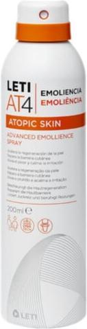 Actual product image Leti At4 Advanced Emollience Spray Calmante - 200ml (Body lotion, 200 ml)