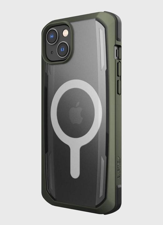 Immagine prodotto X-Doria Custodia Secure Case iPhone 14 Plus con cover blindata MagSafe verde (Apple iPhone 14 Plus)