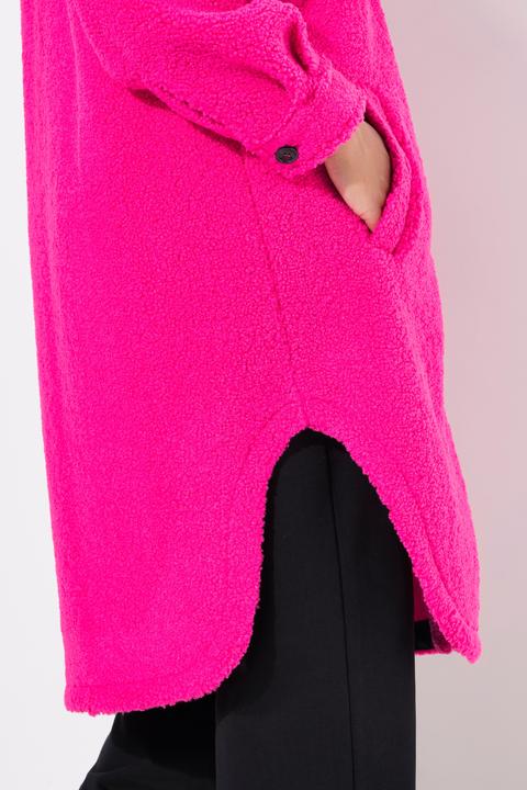 Produktbild Angel of Style Hemdjacke, A-Linie, Teddyplüsch, Schachbrett (50)