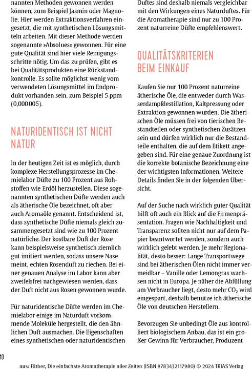 Produktbild Die einfachste Aromatherapie aller Zeiten (Deutsch, Susanna Färber, 2024)