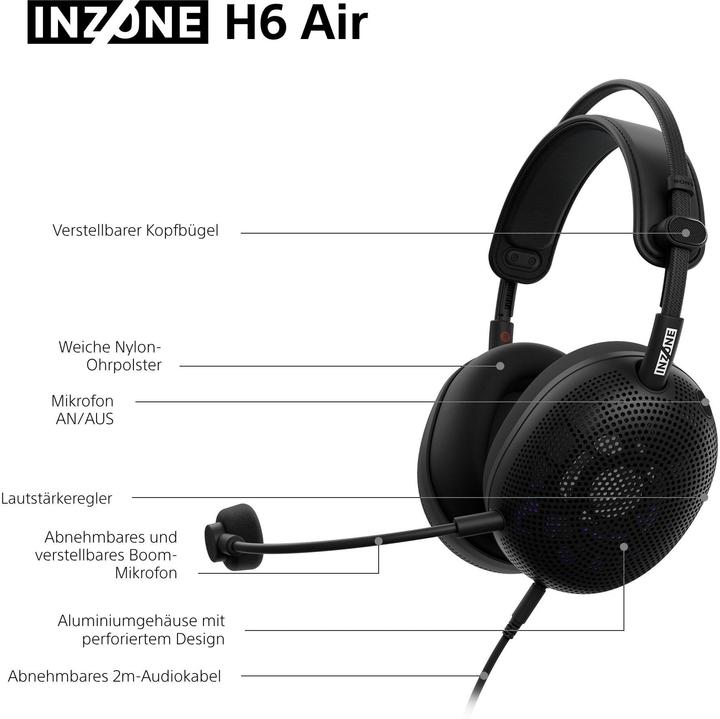 Immagine prodotto Sony Inzone H6 Air (Cablato)