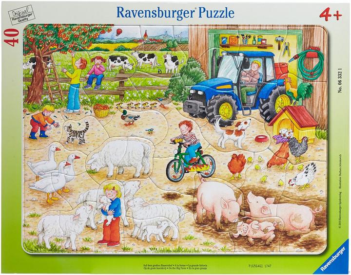Image du produit Ravensburger Dans la grande ferme (40 pièces)