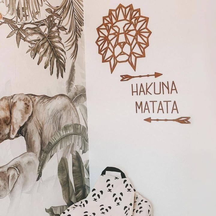 Produktbild Trenddeko Origami Löwenkopf