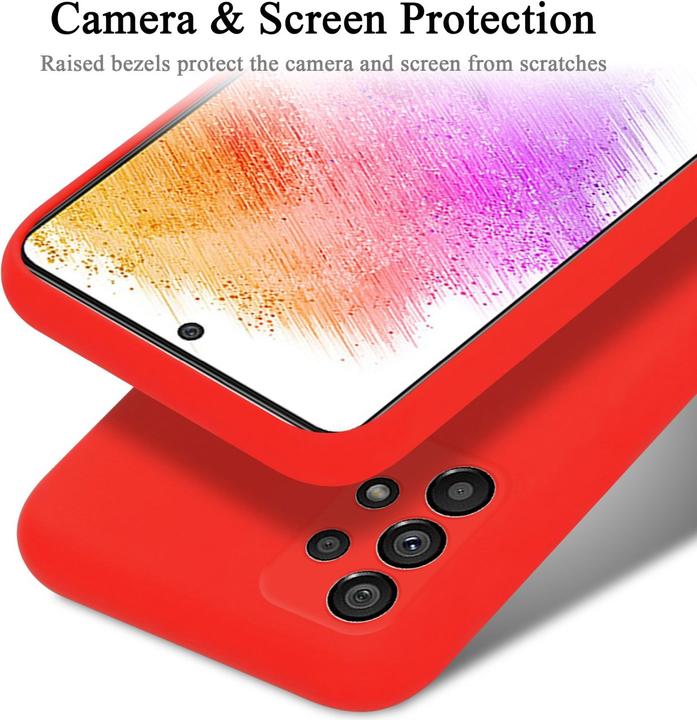 Image du produit Cadorabo TPU Liquid Silicone Case Housse pour Samsung Galaxy A73 5G (Samsung Galaxy A73 5G)