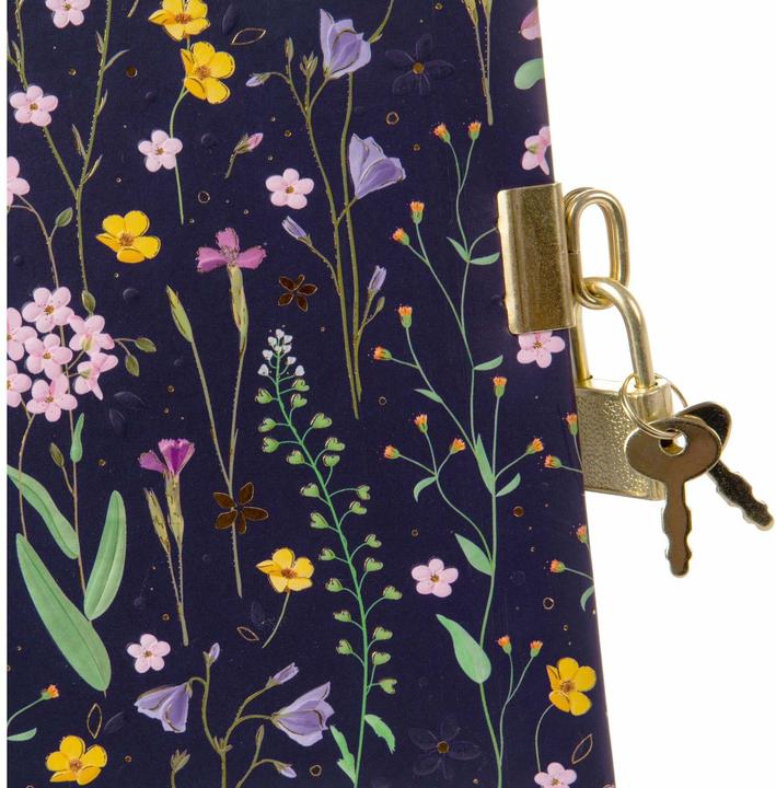 Produktbild Goldbuch Tagebuch 16,5x16,5cm Meadow Miracles Blue (16.5 x 16.5 cm, Blanko, Harter Einband)