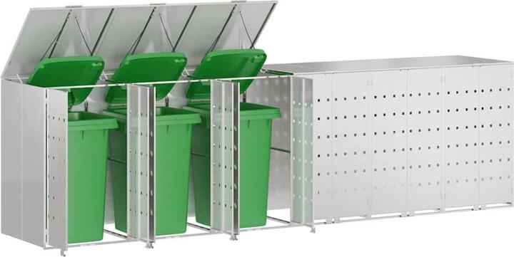 Produktbild vidaXL Rollbehälterlagerung