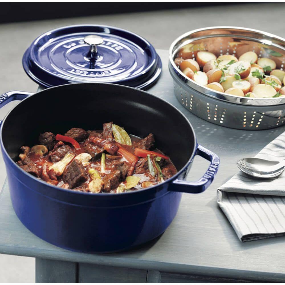 Thumbnail - Staub Cocotte, Pfanne + Kochtopf, Rot