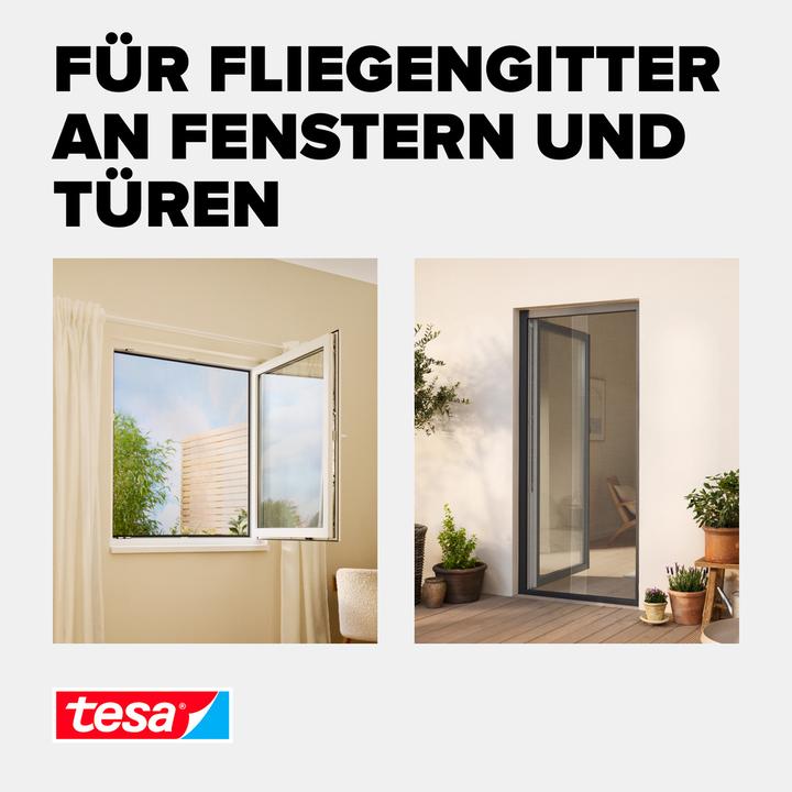 Actual product image tesa Insect screen COMFORT, Velcro replacement roll, without drilling
