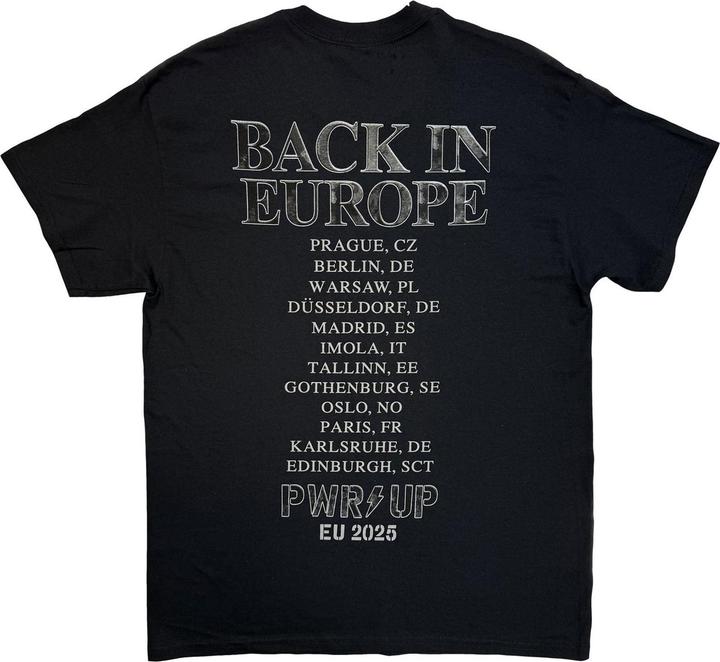 Produktbild AC/DC Back In Black EU Tour '25 TShirt (L)