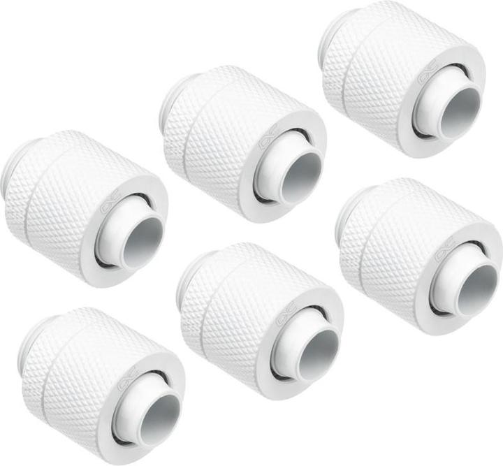 Alphacool ANS Eiszapfen 13/10mm Anschraubt??lle G1/4 - White Sixpack