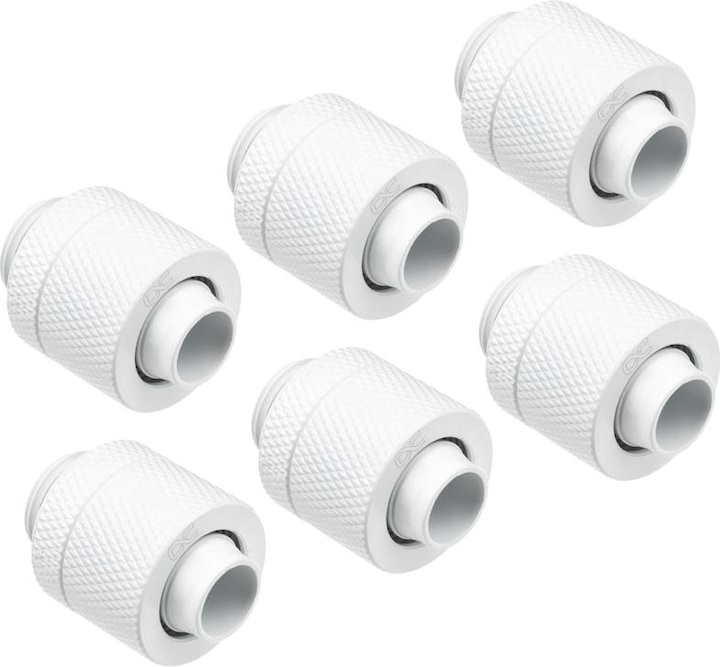 Produktbild Alphacool ANS Eiszapfen 13/10mm Anschraubt??lle G1/4 - White Sixpack