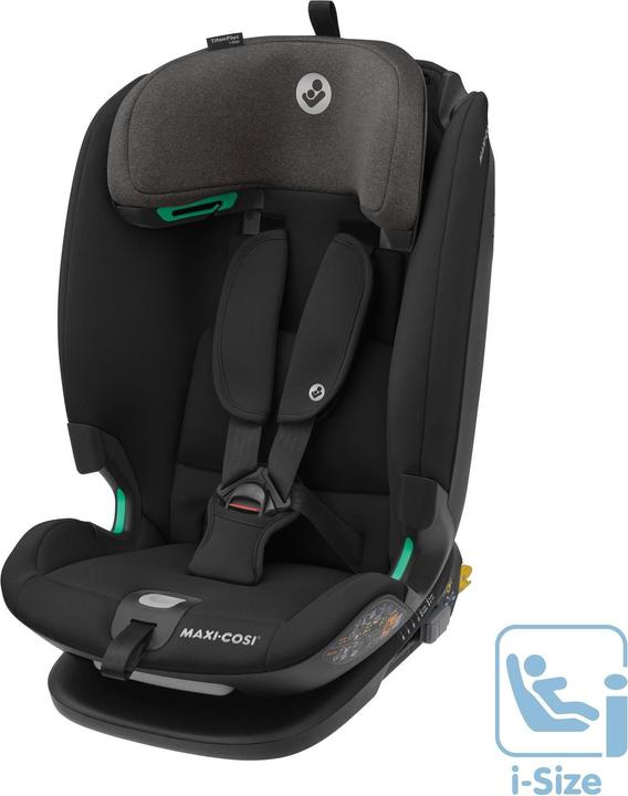Immagine prodotto Maxi-Cosi Titan Plus i-Size Autentico Nero (Seggiolino per bambini, ECE R129/i-Size Standard)