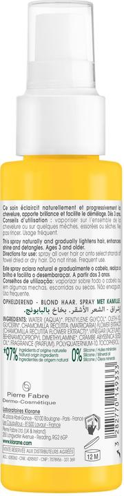 Immagine prodotto Klorane Spray biologico alla camomilla (100 ml)