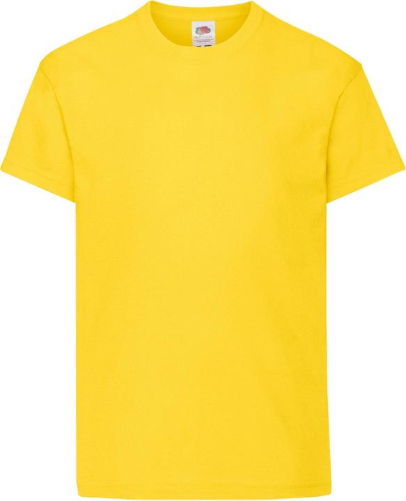 Actual product image Fruit of the Loom Original short sleeve T-shirt (128)
