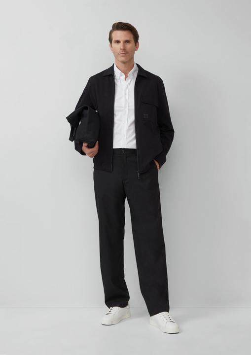 Immagine prodotto S.Oliver Hemd Tailored Fit: Baumwollhemd mit Fischgrätmuster (40)