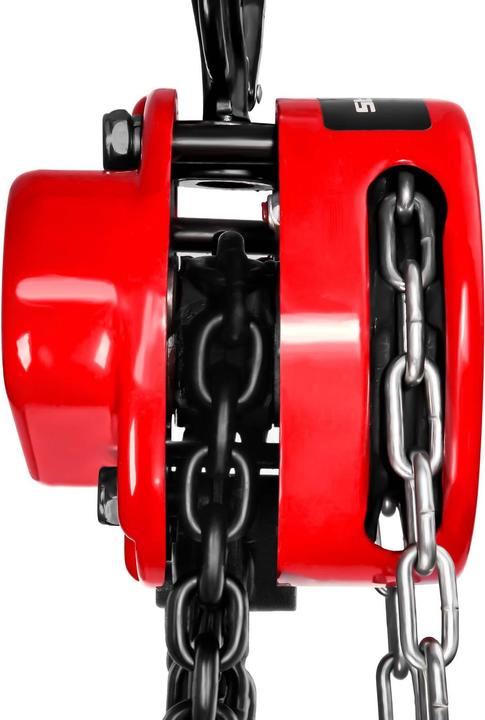 Actual product image Steinberg Kettenzug Flaschenzug Kettenflaschenzug Hebezug Handkettenzug 1 T Kette 12 m