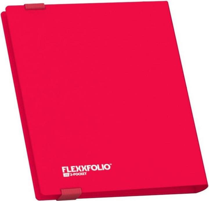 Actual product image Ultimate Guard UGD011094 - FlexXfolio - Card Portfolio, 2-Pockets for 20 Cards, Red
