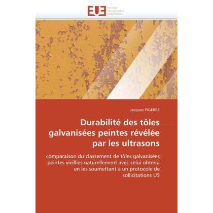 Durabilité des tôles galvanisées peintes révélée par les ultrasons, Fachbücher von Jacques Pigerre