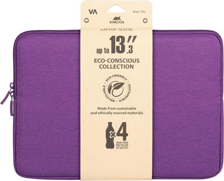 Produktbild Rivacase NB Sleeve Suzuka violet 7703 (14")