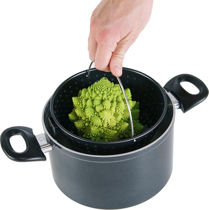 Immagine prodotto Genius Cerafit Magic Pot (24 cm, Set di pentole e padelle da cucina, Pentola, Ceramica)