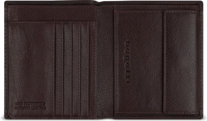 Actual product image Bugatti Neaples Geldbörse RFID Schutz Leder 10 cm