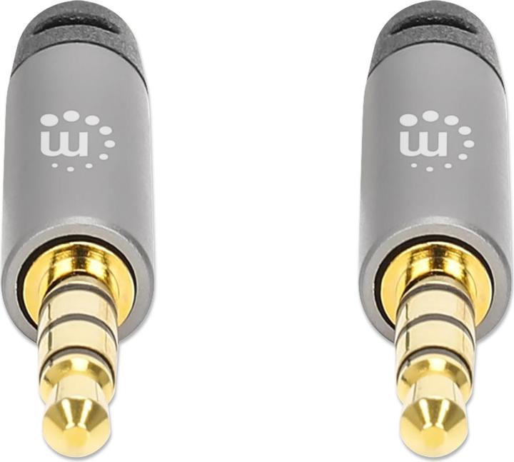 Produktbild Manhattan Audiokabel Aux Klinke Stecker (2 m, 3.5mm Klinke (AUX))