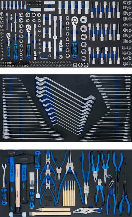 Image du produit BGS - Werkstattwagen XL, 7 Schubladen, mit 301 Werkzeugen (301 x)