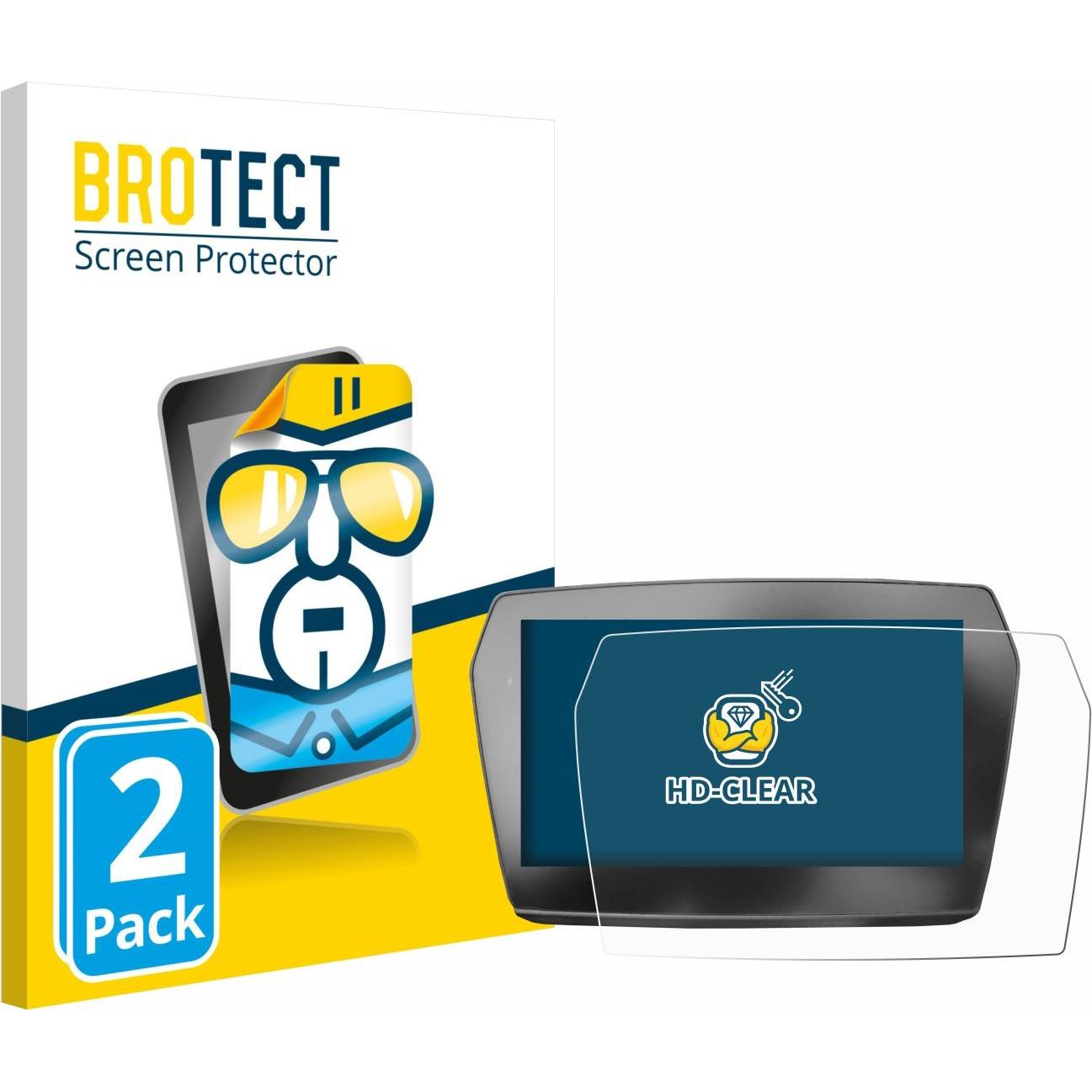 BROTECT, Accessori per navigatori GPS, Pellicola Trasparente