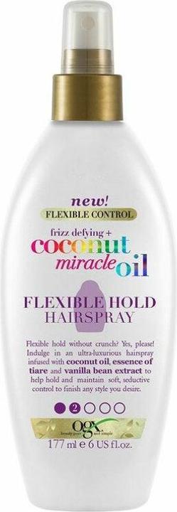 Produktbild Ogx COCONUT MIRACLE OIL Haarspray für flexiblen Halt 177 ml (177 ml)
