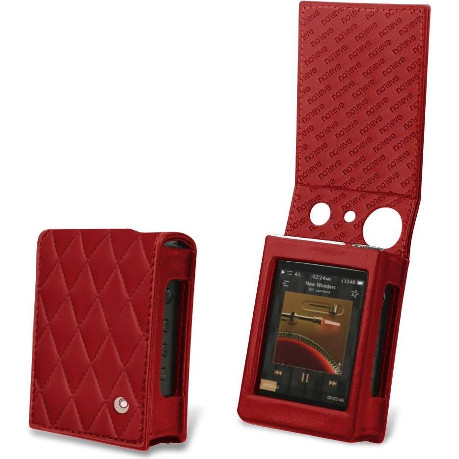 Thumbnail - Noreve Lederschutzhülle vertikal, MP3 Tasche + Hülle, Rot